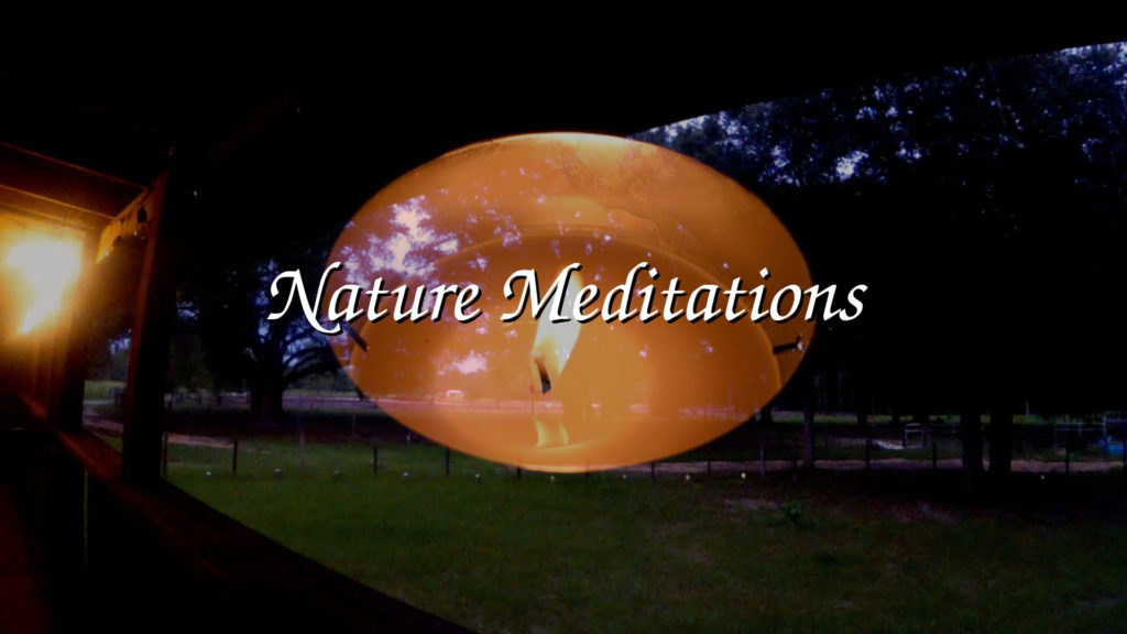 Nature Meditations Page Title